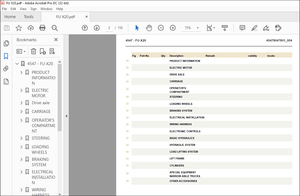 Still FU X20 Spare Parts List Manual – PDF DOWNLOAD