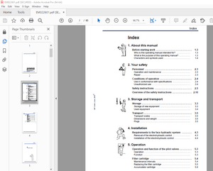 CAT Electrohydraulic Control Unit, 12/10 Functions Operating Manual EM022601 - PDF DOWNLOAD