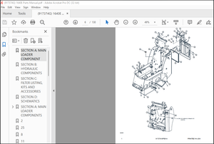 Gehl SL1640E SL1640E (EU) Skid-Steer Loader Parts Manual 917374 – PDF DOWNLOAD