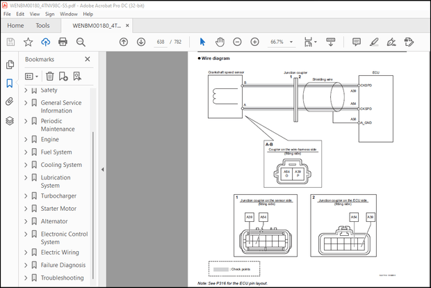 Komatsu 4TNV98C-S5 Engine Shop Manual WENBM00180 – PDF DOWNLOAD
