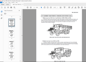 Reo Truck M44 A2 Series TM 9-2320-361-20 Technical Manual - PDF DOWNLOAD