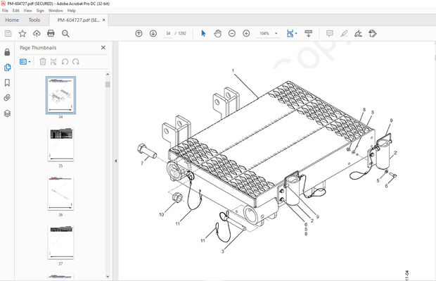 Manitowoc Crane MLC650 Parts Manual 604727 – PDF DOWNLOAD