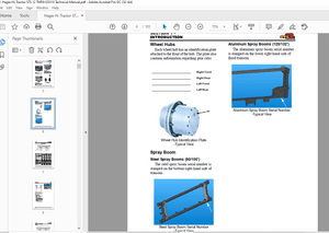 Hagie Hi-Tractor STS 12i Sprayer Technical Manual 493590 – PDF DOWNLOAD