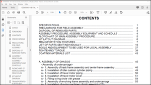 Komatsu PC2000-8 Hydraulic Excavator Field Assembly Instruction Manual GEN00060-18 – PDF DOWNLOAD