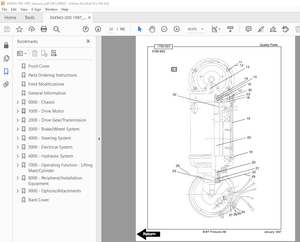 BT Prime-Mover WSX-20 WSX-25 Electric Walkie Adjustable Straddle Stacker Parts Manual_1997 - PDF 