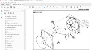 Gleaner NA Harvesting S68 S78 S88 Rotary Combine Service Manual 79036238C – PDF DOWNLOAD