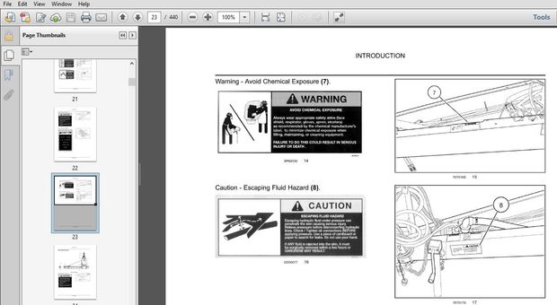 New Holland S1050 S1070 Field Sprayer Service Manual -  PDF DOWNLOAD
