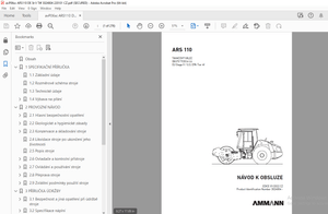 AMMANN ARS 110 TAHAČOVÝ VÁLEC NÁVOD K OBSLUZE 3024804 PDF