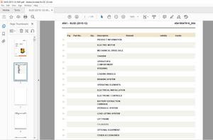 STILL STED Forklift SD SU 20 Electric Fork Truck Spare Parts List Manual – PDF DOWNLOAD