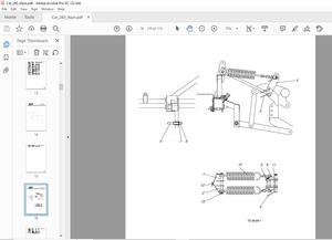 Pottinger Tractor Mower CAT 260 alpin Spare parts list Manual – PDF DOWNLOAD