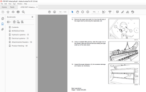 New Holland 12HS / 14HS / 16HS / 18HS Sickle Header SERVICE MANUAL – PDF DOWNLOAD