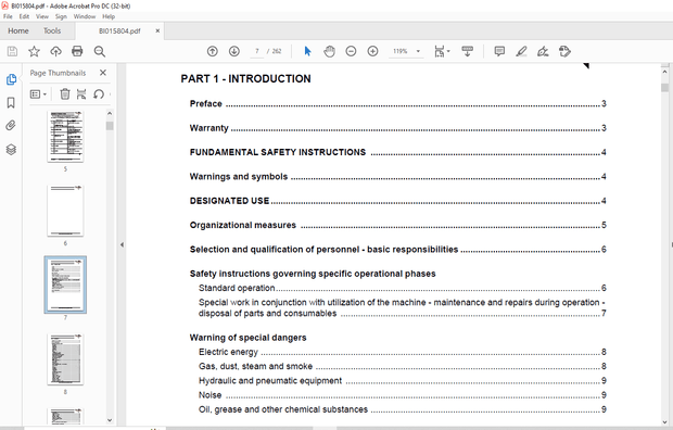 Cat 6090FS Hydraulic Shovel Operation and Maintenance Manual BI015804 – PDF DOWNLOAD