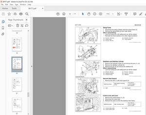 2013 Kubota Backhoe BH77 Workshop Manual – PDF DOWNLOAD
