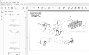 Wacker Neuson 1700 1901 2201 RD Excavator Ersatzteilliste - PDF DOWNLOAD 