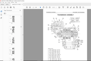 Kawasaki 90ZIII Wheel Loader Cummins LTA855-C Engine Shop Manual - PDF DOWNLOAD