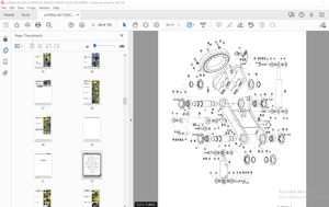 Ammann AV 130 X Kloubový tandemový válec Dílenská prírucka 4022018 - PDF