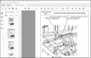 Komatsu PC2000-11R Hydraulic Excavator Field Assembly Instruction Manual GEN00218-02 – PDF DOWNLOAD