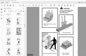 BT PRIME MOVER RCX Electric Stand-up Rider Truck Operator&#x27;s Manual 2810857 - PDF DOWNLOAD