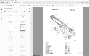 Tadano AR-250E-1 Hydraulic All Terrain Crane Operation &amp; Maintenance Manual – PDF