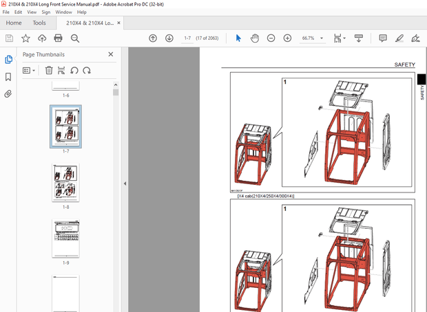 Link-Belt 210X4/210X4 LF Excavator REPAIR WORKSHOP MANUAL WLSM2107-05LX - PDF DOWNLOAD