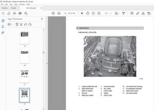 Hyundai HS120V Skid Steer Loader Operator’s Manual 2023 – PDF DOWNLOAD