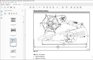 Gleaner NA Harvesting 7200 Rigid 8200 Flex Grain Header Service Manual – PDF DOWNLOAD