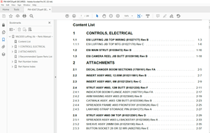 Manitowoc Crane MLC650 Luffing Jib Parts Manual 604729 PDF