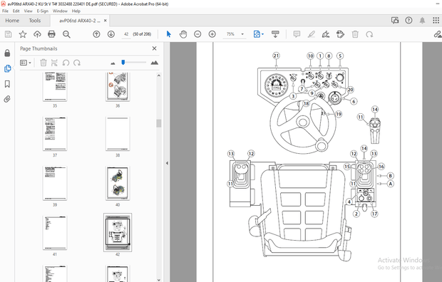 AMMANN ARX 36-2 ARX 40-2 ARX 45-2 BEDIENUNGSANLEITUNG - PDF DOWNLOAD