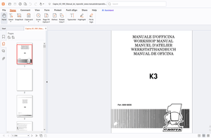 Cagiva K3 1991 Workshop Manual - PDF DOWNLOAD