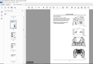 Hitachi Cummins QSM11 Engine 90Z6 Wheel Loader Operation &amp; Maintenance Manual - PDF