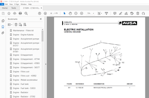 Ausa Forklift C150H - C150 H X4 Parts Manual - PDF DOWNLOAD 