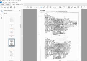 Daihatsu A4Q A4R Series Automatic Transmission Service Manual  PDF DOWNLOAD