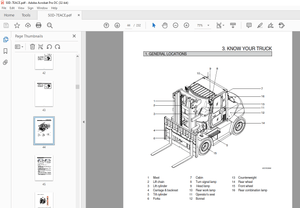 Hyundai 50/60/70/80D-7E ACE Forklift Operator’s Manual 2023 PDF DOWNLOAD