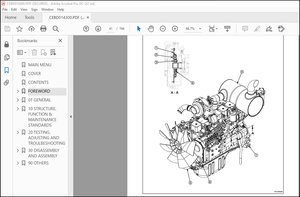Komatsu Galeo PC200LL-7L PC220LL-7L Hydarulic Excavator Shop Manual CEBM014300 – PDF DOWNLOAD