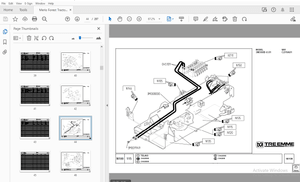 Merlo Forest Tractor MM350B-V.01 Parts Manual SAV C219A01 – PDF DOWNLOAD
