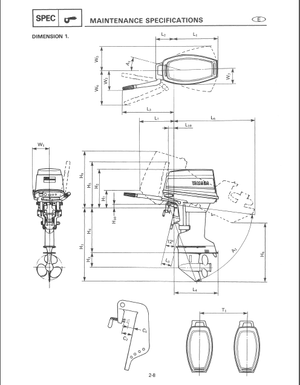 1993 Yamaha 30 Elrr Outboard Service Repair Maintenance Manual – DOWNLOAD