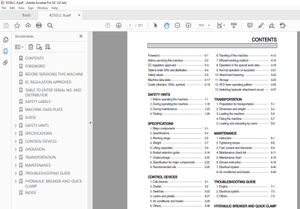 Hyundai R250LC-9 Crawler Excavator Operator&#x27;s Manual 2023 - PDF