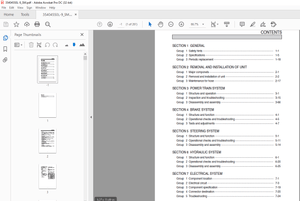 Hyundai Forklift 35L-9/40L-9/45L-9/50L-9 Service Manual – PDF DOWNLOAD