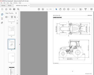 Kubota Tractor M9540 Dual Speed Workshop Manual – PDF DOWNLOAD