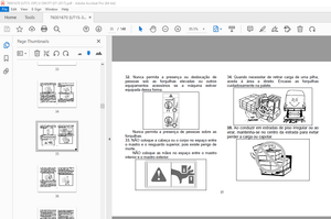 UTILEV Empilhador de forquilha em consola de 1.5t-3.5t MANUAL DE OPERAÇÃO PDF