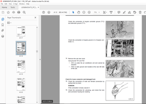 Komatsu PC240LC-11E0,PC240NLC-11E0 Hydraulic Excavator Repair Service Manual UENBM00470 - PDF 