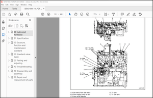 Komatsu 95E-5 Series Engine Shop Manual SEN01966-16 – PDF DOWNLOAD