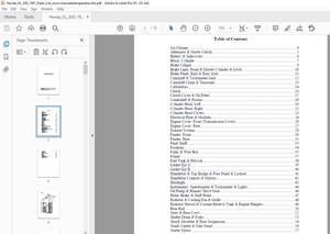 1981 HONDA GL500 PARTS Manual - PDF DOWNLOAD
