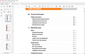 STILL Electric Forklift Truck Rx50-10 RX50-13 RX50-15 RX50-16 Workshop Manual – PDF DOWNLOAD