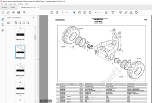 Wacker Neuson Dumper 850 Spare Parts List Manual – PDF DOWNLOAD