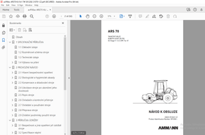 AMMANN ARS 70 TAHAČOVÝ VÁLEC NÁVOD K OBSLUZE 3012282 PDF