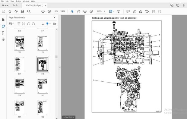 KOMATSU WA500-6R WHEEL LOADER SERVICE REPAIR WORKSHOP MANUAL SEN02876-16 – PDF DOWNLOAD
