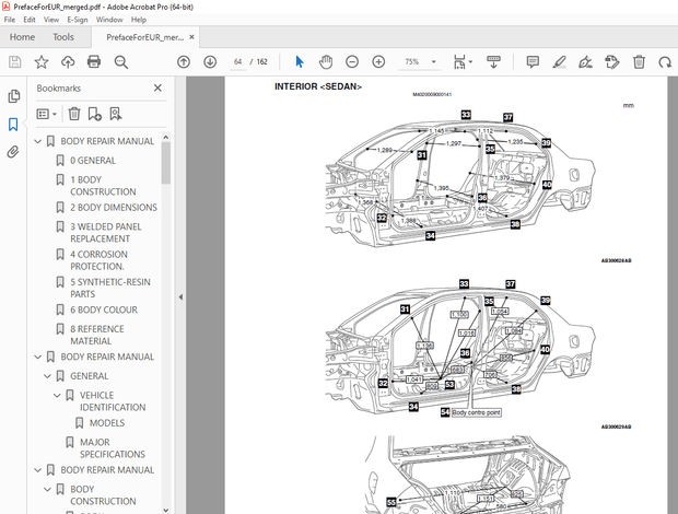 Mitsubishi Lancer / Lancer Wagon 2003 Body Repair Manual – PDF DOWNLOAD