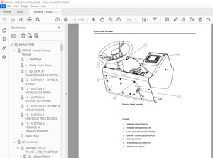 Xtreme Forklift XR842 XR1045 Perkins T4i &amp; T4F Service Manual - PDF DOWNLOAD
