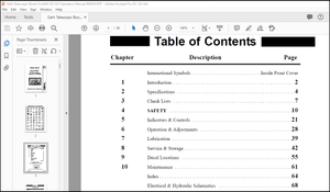 Gehl 552 553 Dynalift® Telescopic Boom Forklift Operator’s Manual 908424 – PDF DOWNLOAD